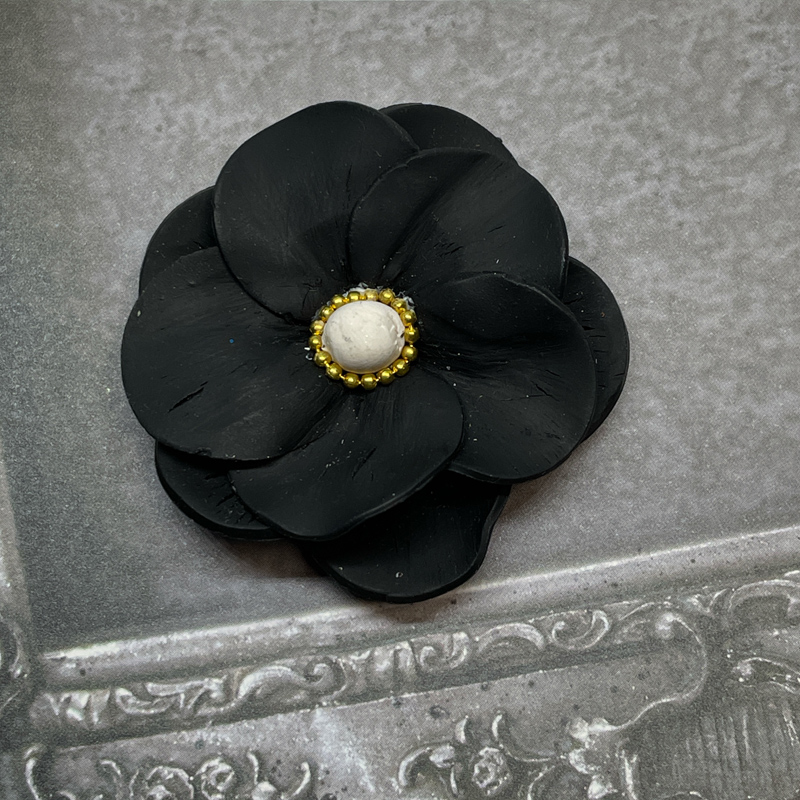 フラワーエレガントブローチキット