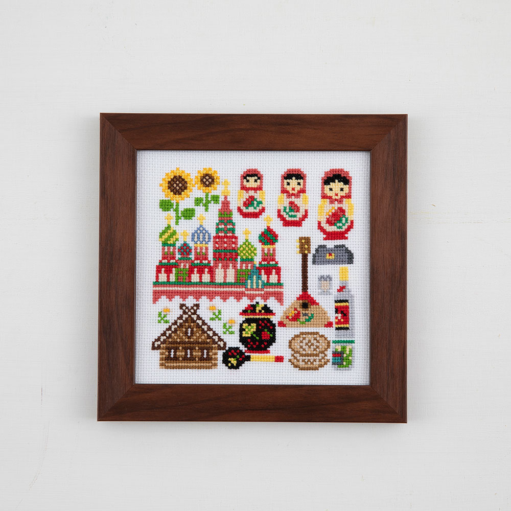 Nitkaさんの世界を旅するクロスステッチ［ロシア］