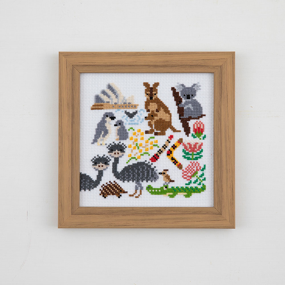 Nitkaさんの世界を旅するクロスステッチ［オーストラリア