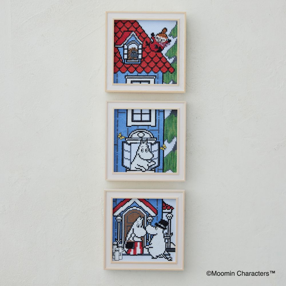 ムーミン つながるクロスステッチ おまとめセット