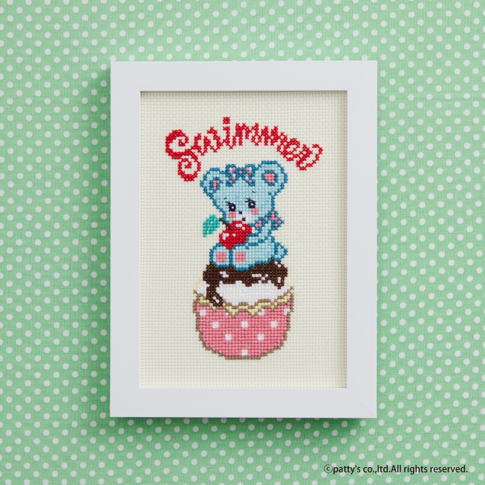 SWIMMERクロスステッチキット ハグリー