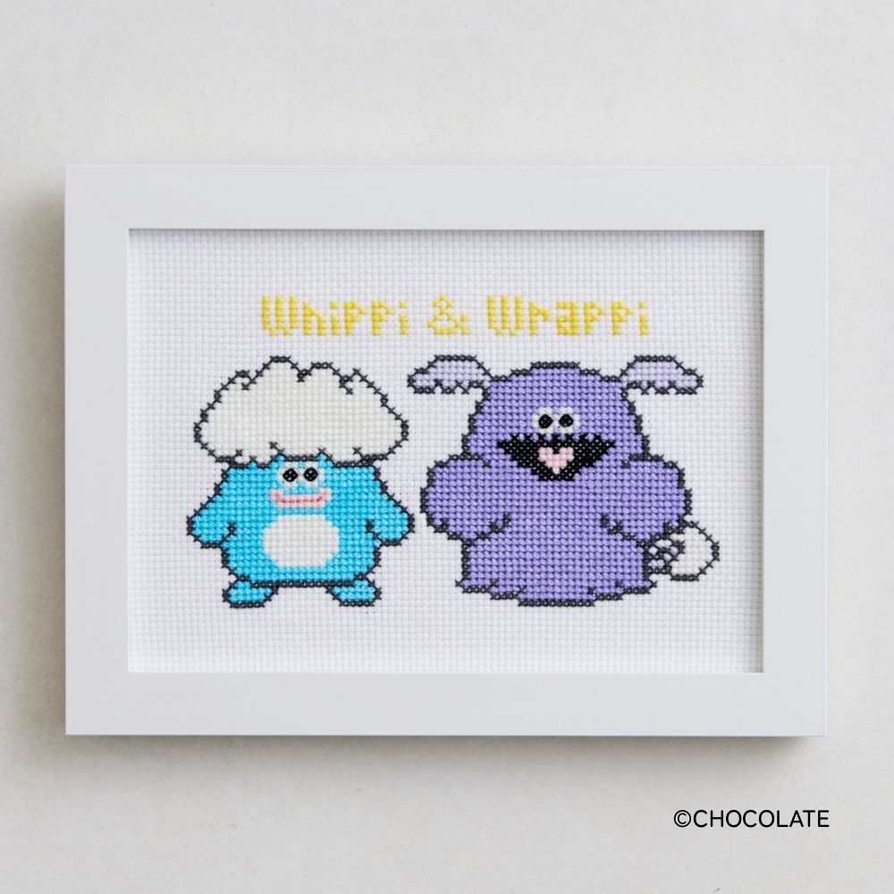 ホイッピ&ラッピ クロスステッチキット