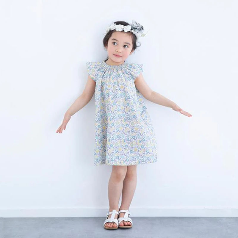 野木陽子デザイン 花柄ワンピース for Kids［ダンジョー］