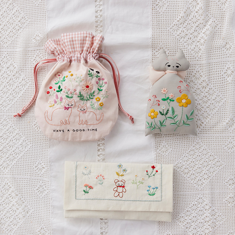 Kanae Entaniさんのやさしい刺繍 おまとめセット