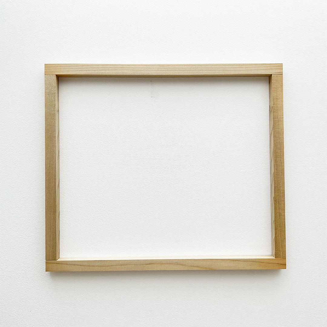 青木和子さんの刺しゅう　文化刺しゅう枠