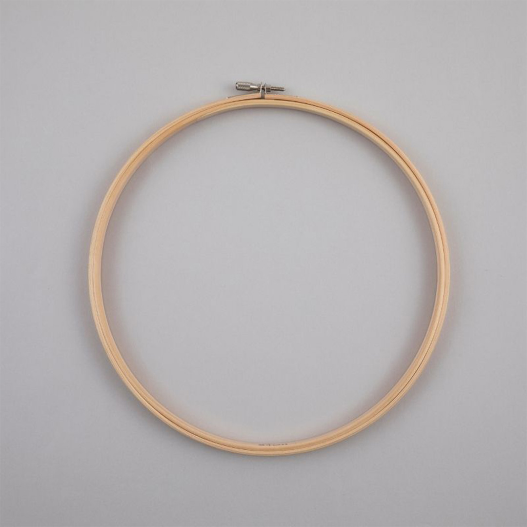 パンチニードルにおすすめ！24cm刺しゅう枠