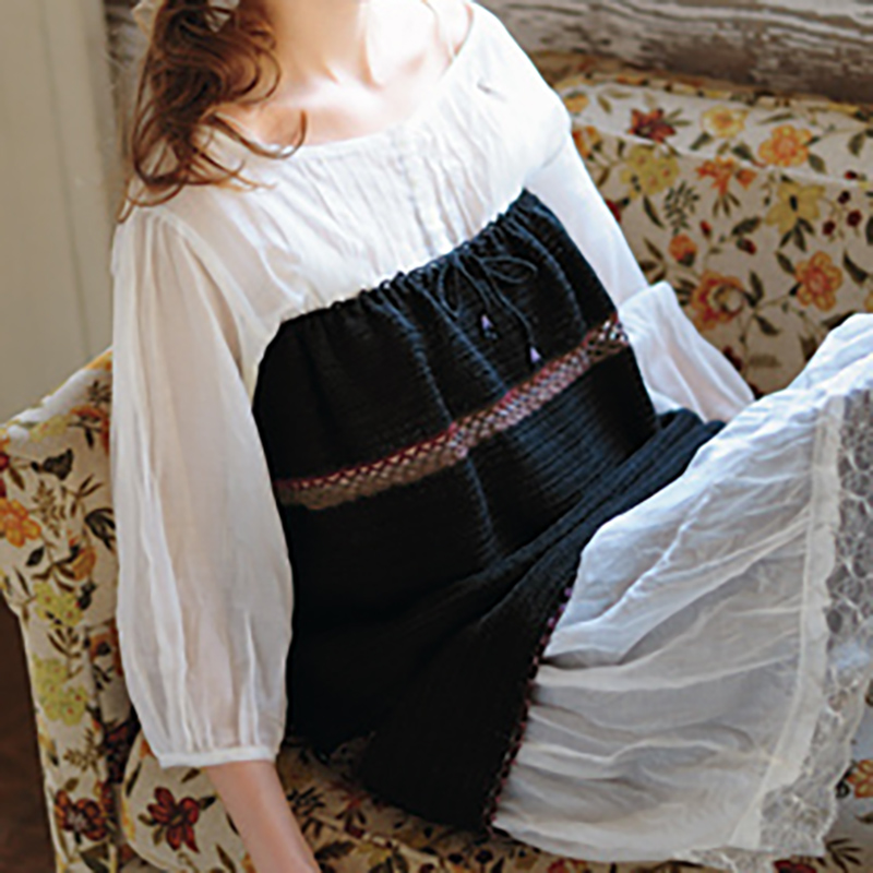 〈レシピ〉ビーズ付きチューブトップ