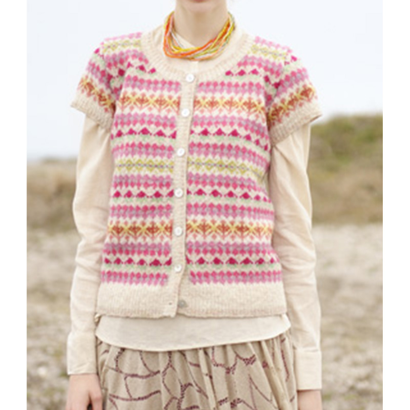 〈レシピ〉カーディガン（フェアアイル）