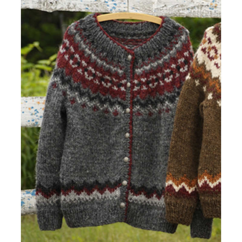 〈レシピ〉カーディガン（LL）（ロピ）