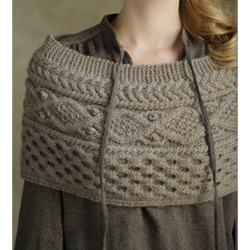 〈レシピ〉Light brownのスヌード