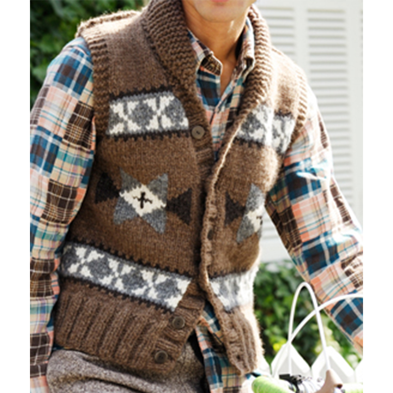 〈レシピ〉前あきベスト