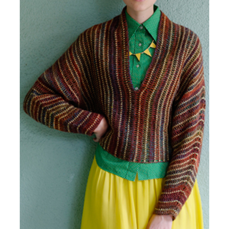 〈レシピ〉Vネックプルオーバー