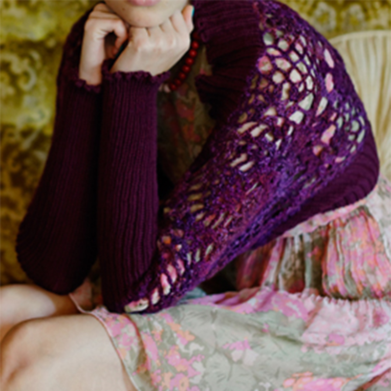 〈レシピ〉モチーフつなぎのマーガレット