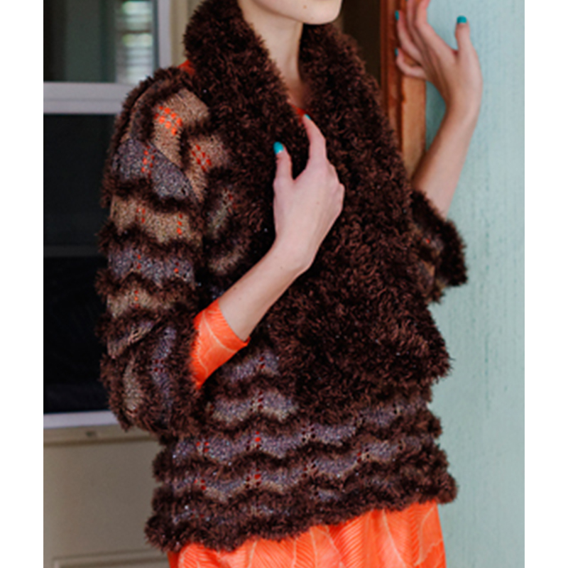 〈レシピ〉透かし模様のプルオーバー＆スヌード