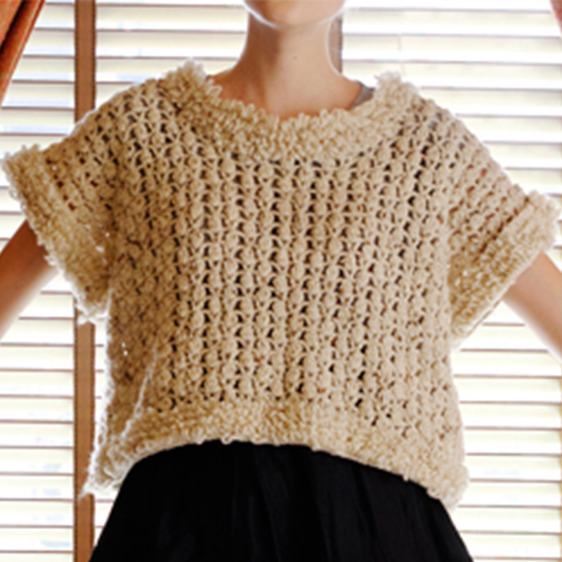 〈レシピ〉半袖プルオーバー