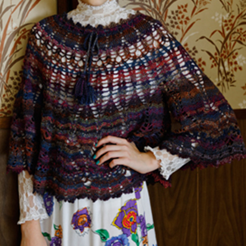 〈レシピ〉透かし模様のプルオーバー