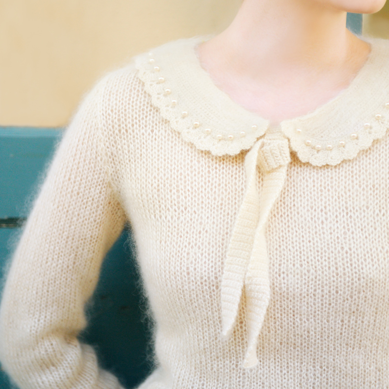 〈レシピ〉ホワイトのつけ衿