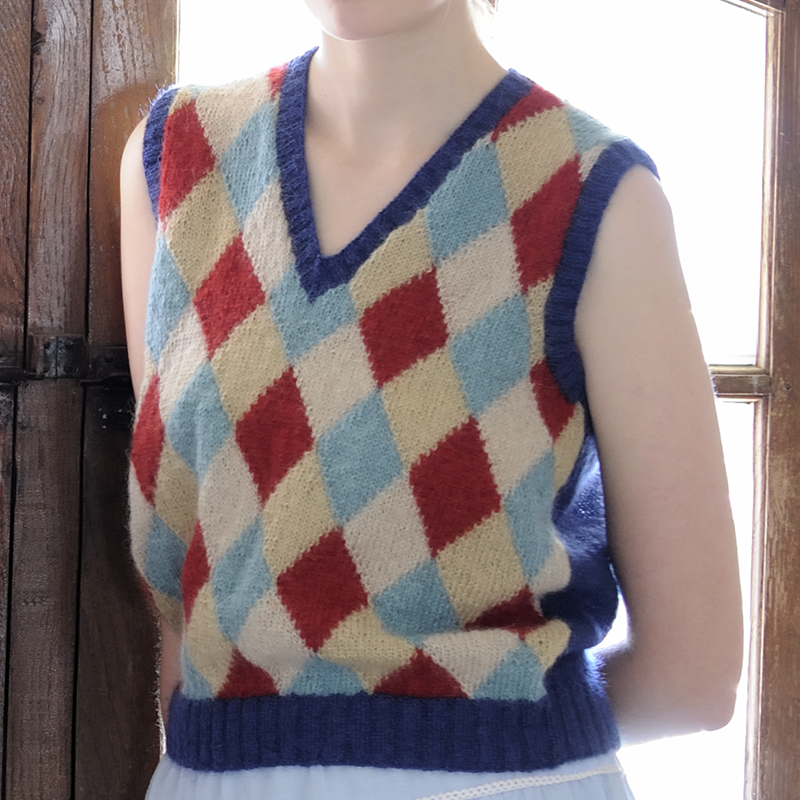 〈レシピ〉アーガイルベスト