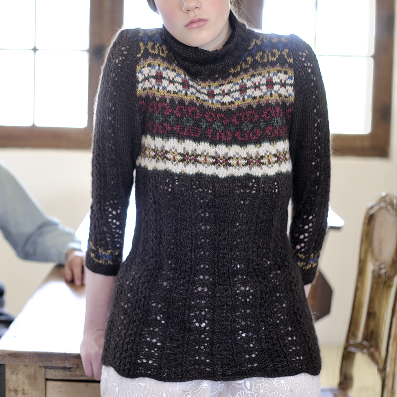 〈レシピ〉フェアアイルのプルオーバー