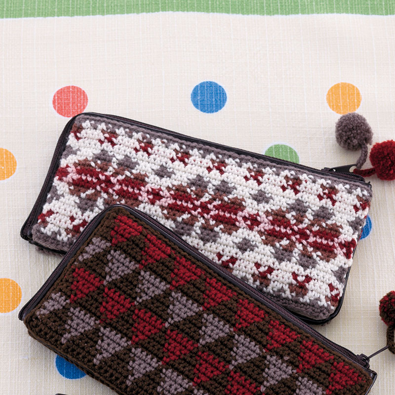 〈レシピ〉スノー柄のウォレット