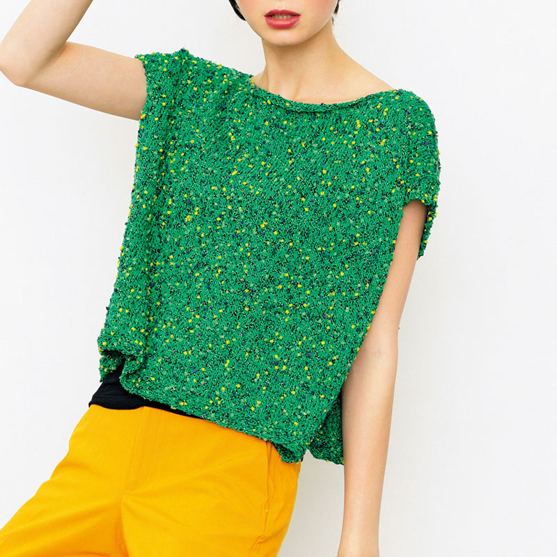 〈レシピ〉緑のプルオーバー