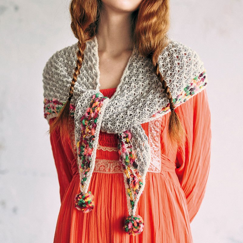 〈レシピ〉アシンメトリーのストール