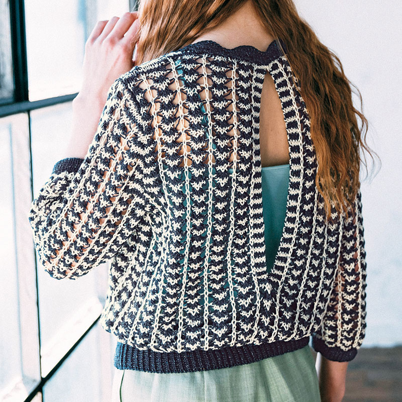 〈レシピ〉背あきのプルオーバー