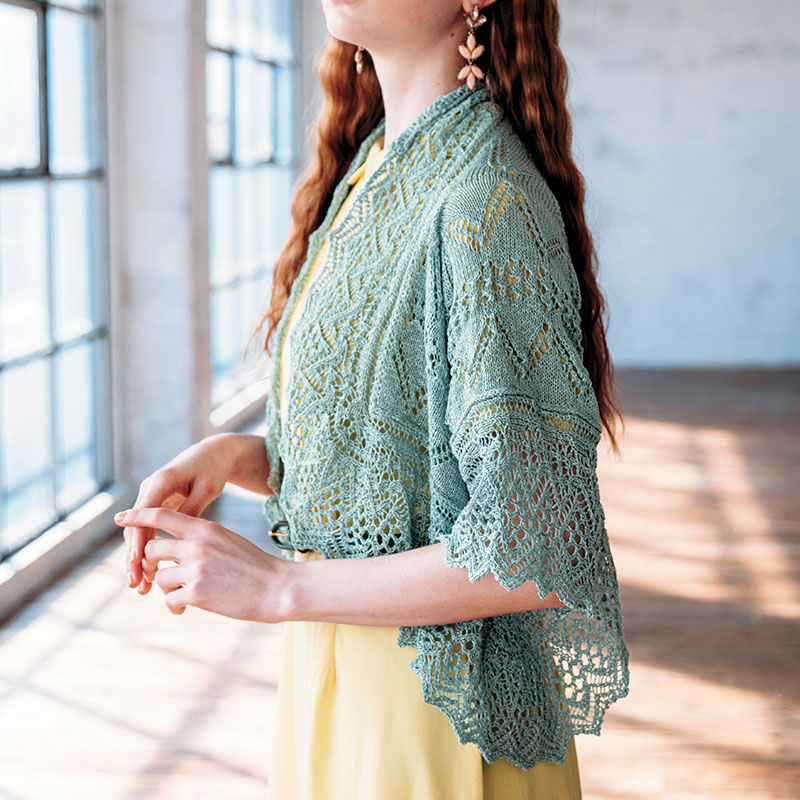 〈レシピ〉直線編みのカーディガン