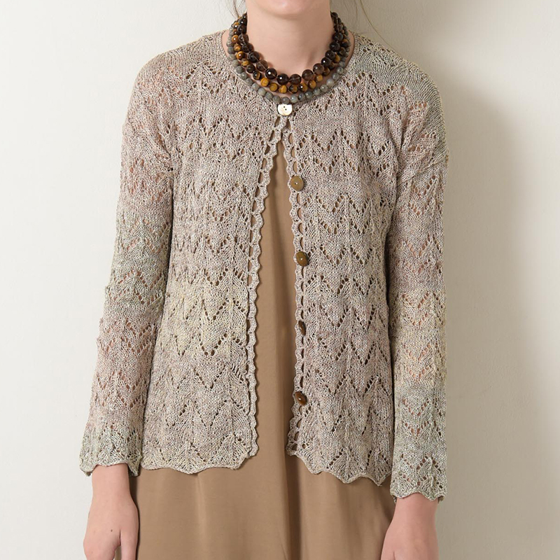 〈レシピ〉ベージュのカーディガン