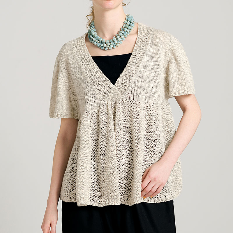 〈レシピ〉ギャザーたっぷりのプルオーバー[S・Mサイズ]