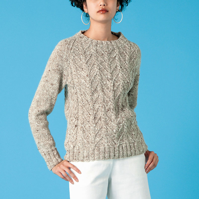 〈レシピ〉ベージュのプルオーバー