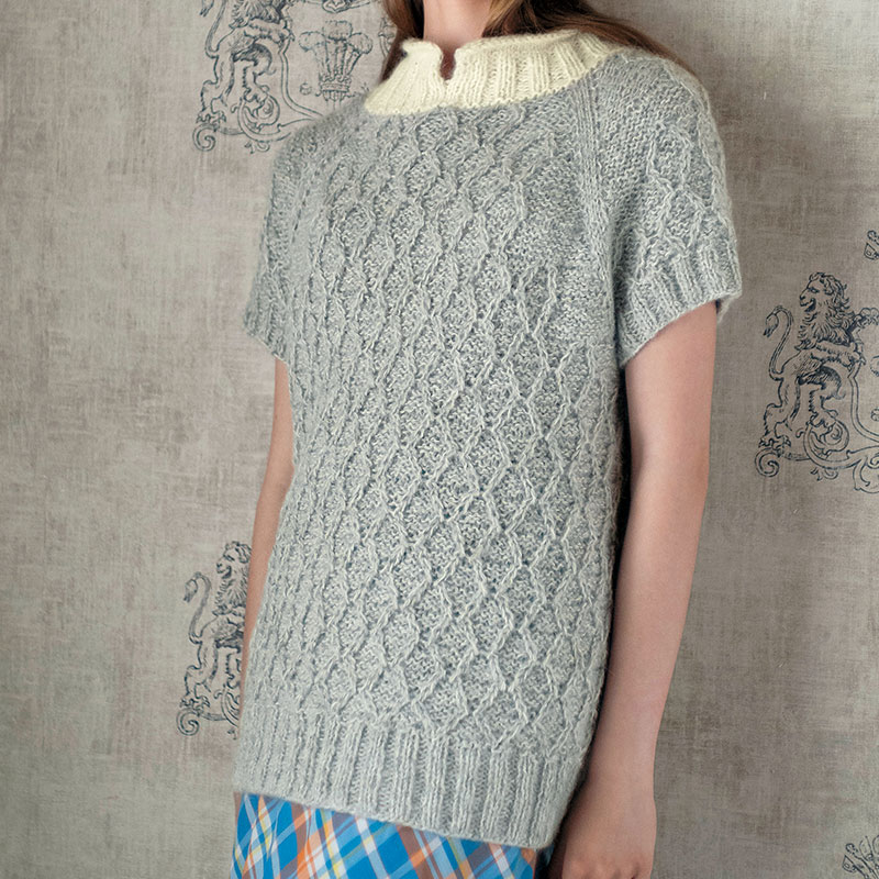 〈レシピ〉グレーのプルオーバー