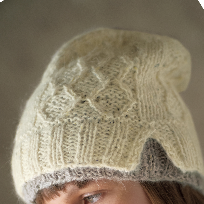 〈レシピ〉生なりの帽子