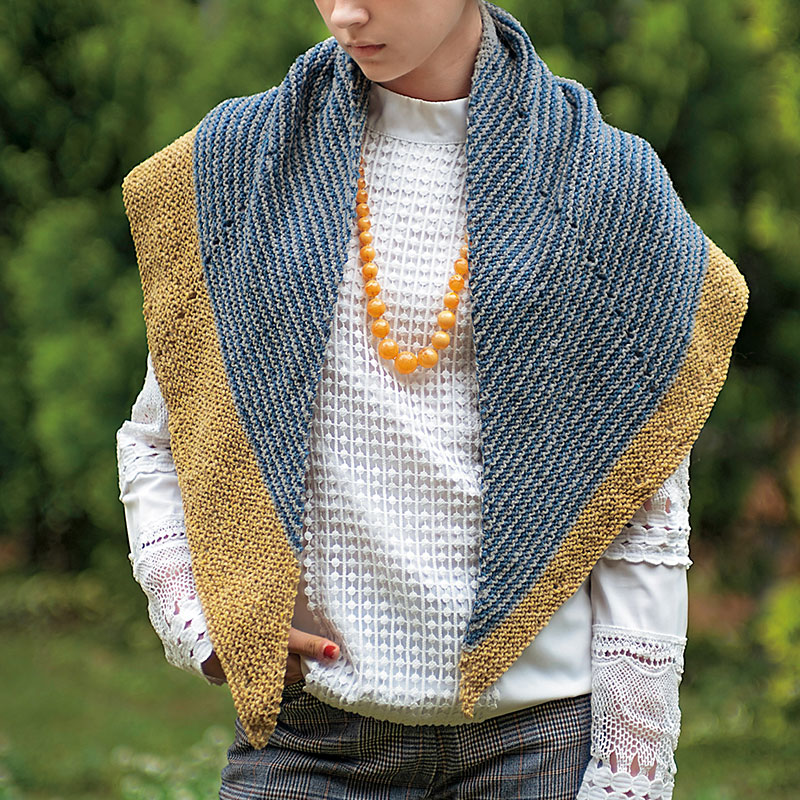 〈レシピ〉ロフトの半円ショール