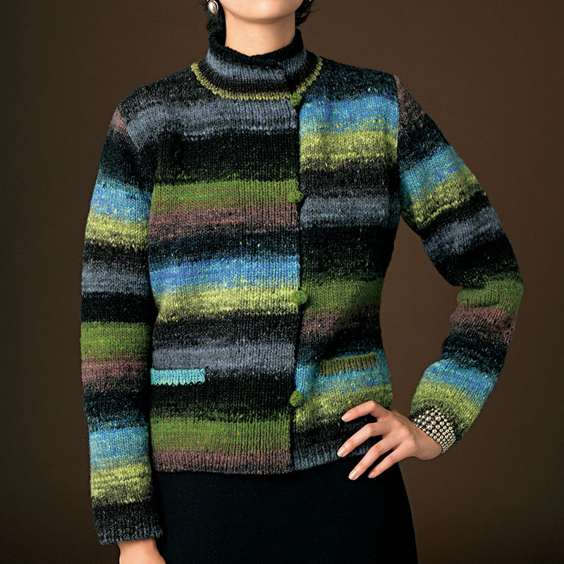 〈レシピ〉ハイネックのジャケット