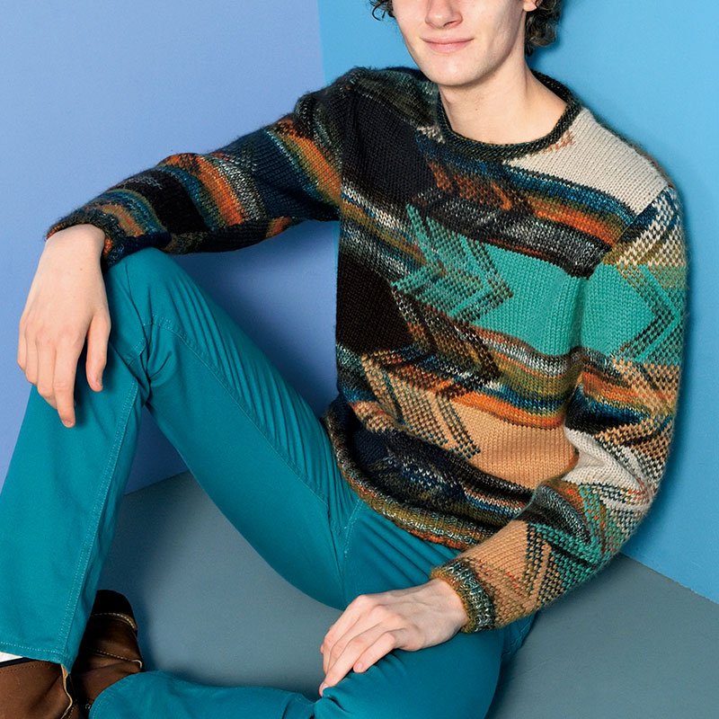 〈レシピ〉ジグザク模様のプルオーバー