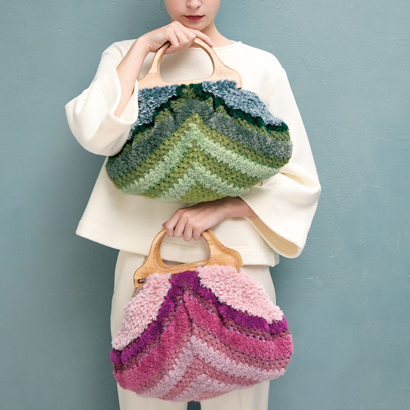 〈レシピ〉もこもこバッグ