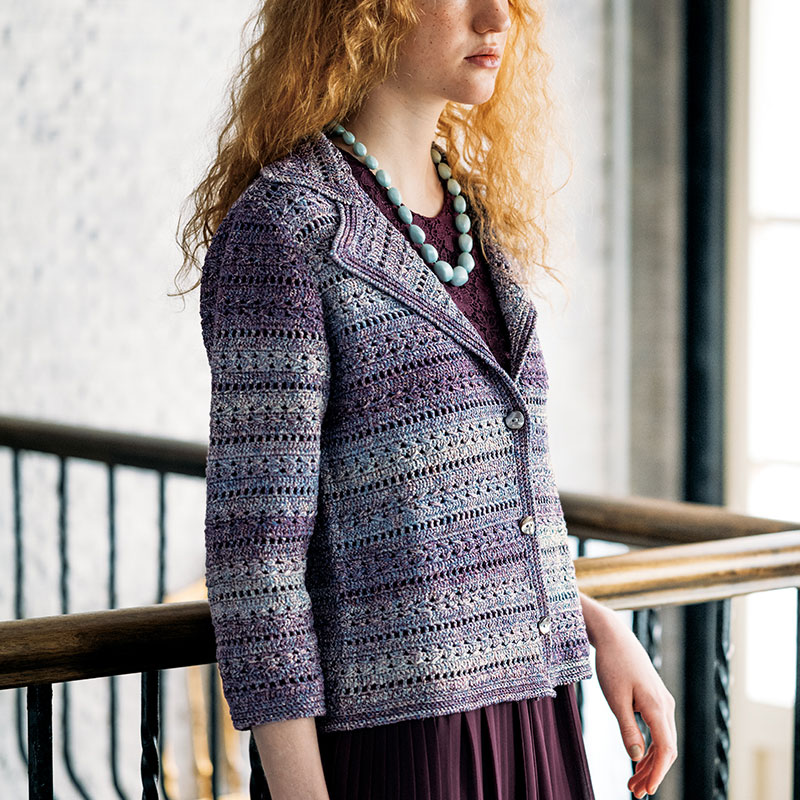 〈レシピ〉紫系のジャケット