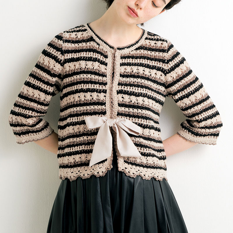 〈レシピ〉フロントリボンのジャケット