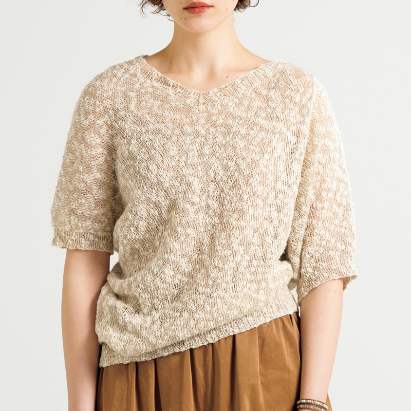 〈レシピ〉ドレープのプルオーバー［L・LLサイズ］