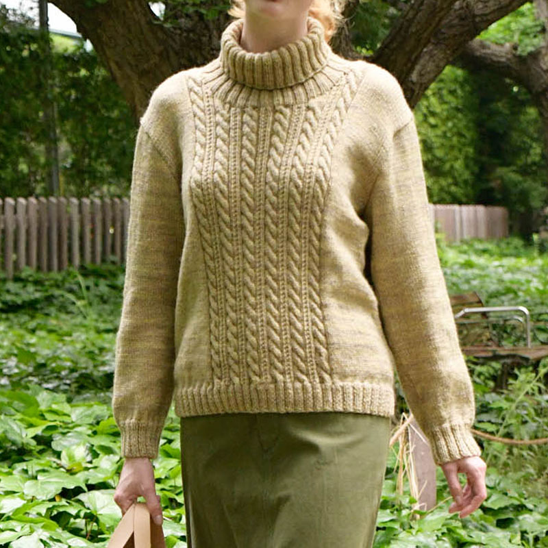 〈レシピ〉タートルネックプルオーバー