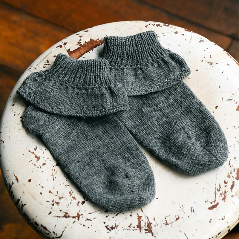 〈レシピ〉フリルのソックス