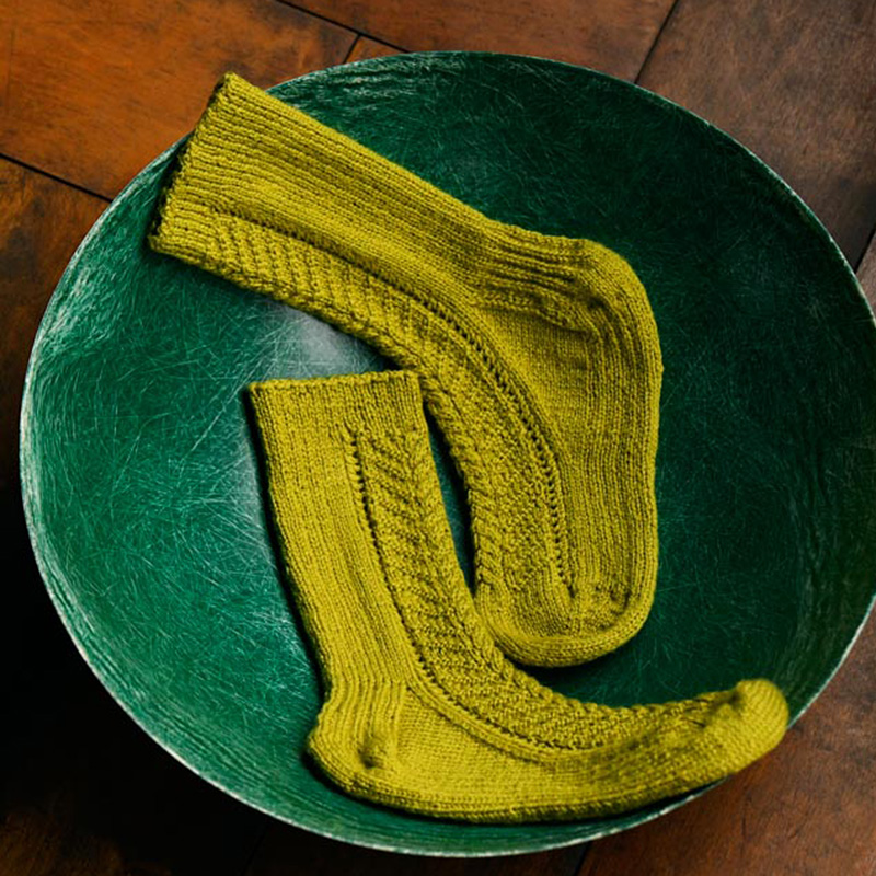 〈レシピ〉黄緑色のソックス