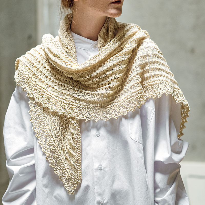 〈レシピ〉三角ショール