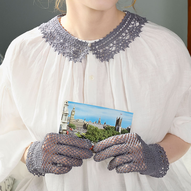 〈レシピ〉つけ衿と手袋