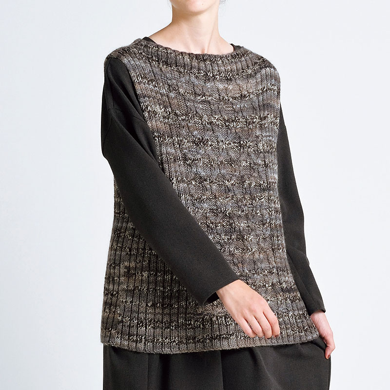 〈レシピ〉4玉・5玉で編むベスト