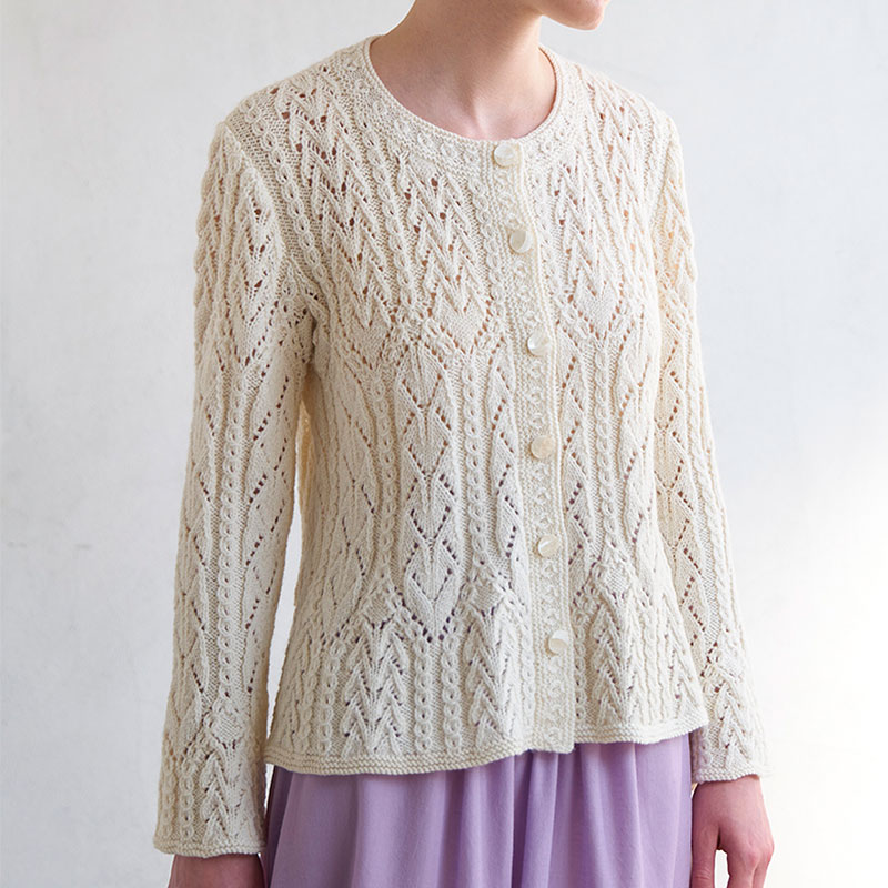 〈レシピ〉レーシーなカーディガン