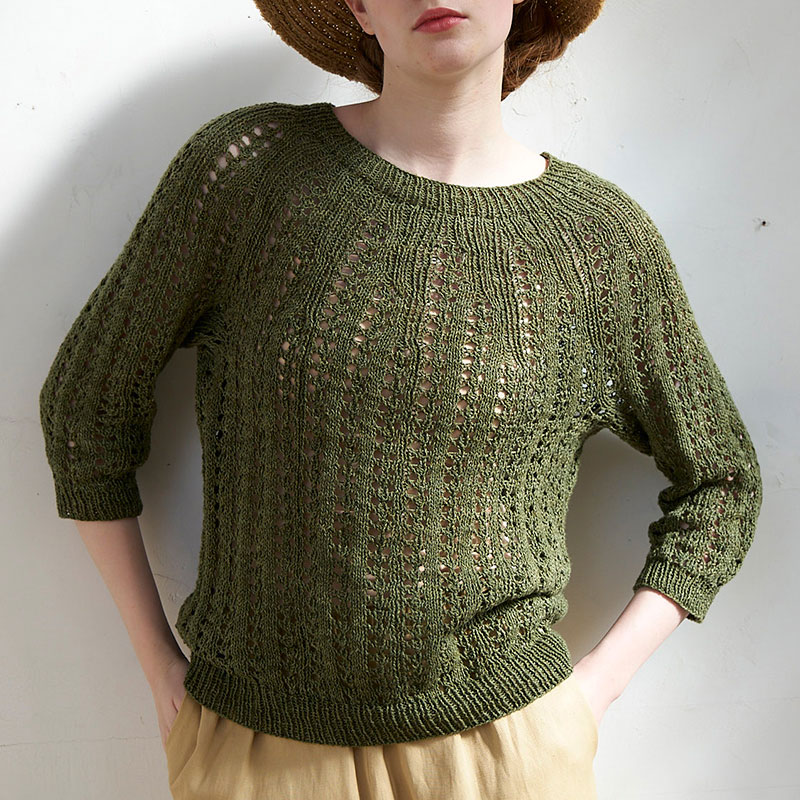 〈レシピ〉透かし模様のサマープルオーバー