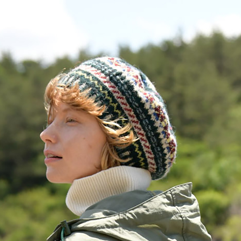 〈レシピ〉フェアアイルの帽子