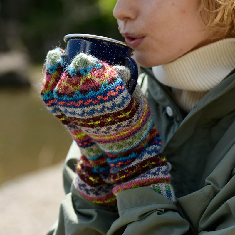 〈レシピ〉フェアアイルのミトン